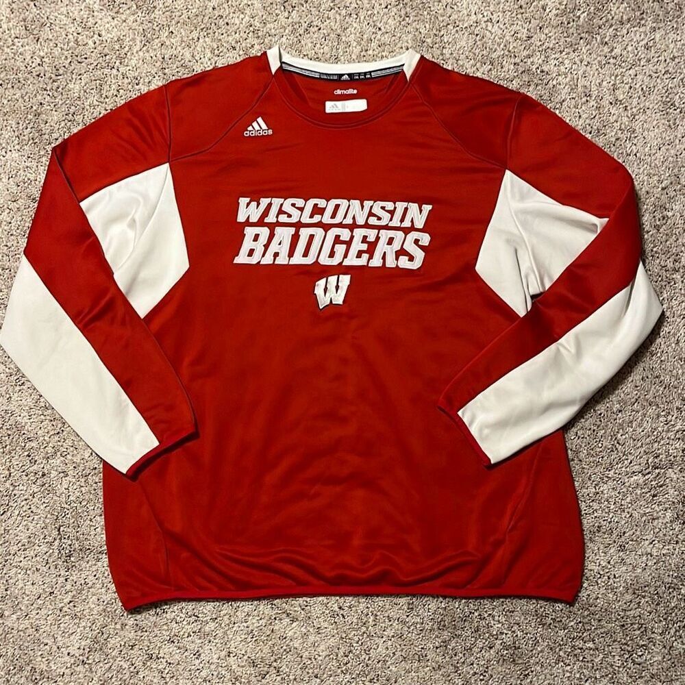 Adidas Climalite Wisconsin Badgers Jersey‎ 2XL
